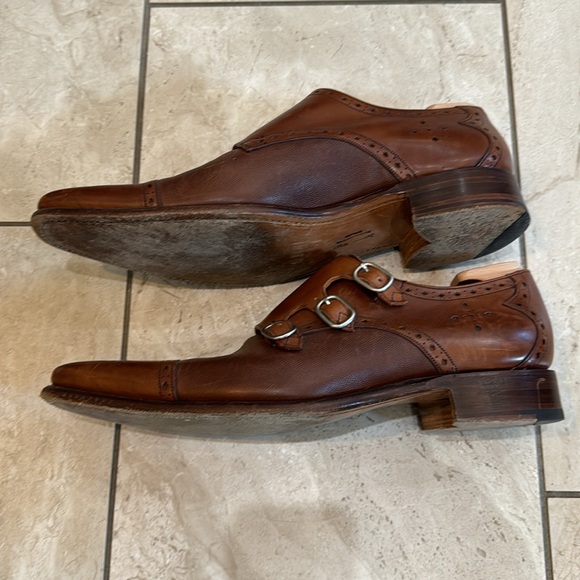 #2 Rare - Jeffrey West Moser Double Monk Shoes - Picture 6 of 10